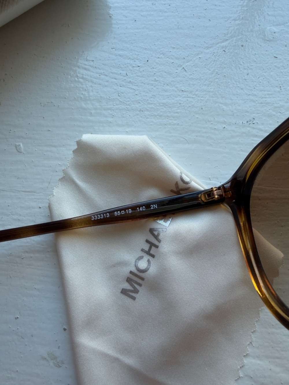 Michael Kors Women's Tortoiseshell Sunglasses with Brown Gradient Lenses - Picture 3 of 3